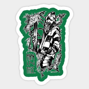 manintree aka Man In Tree Sticker